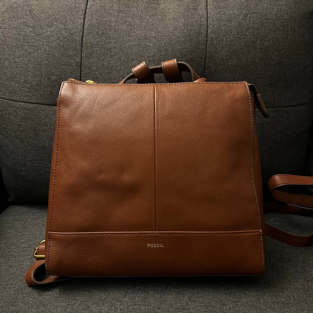 INTERNAL USE ONLY) LD JUNE 2 FOSSIL ELINA BACKPACK SMALL BROWN