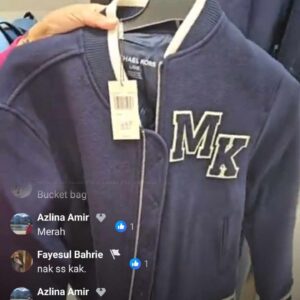 (INTERNAL USE ONLY) LD NOV 20 [CLEARANCE] MK VARSITY JACKET NAVY