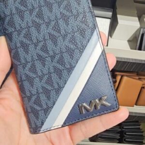 (INTERNAL USE ONLY) LD NOV 20 MK BIFOLD CARD CASE STRIPE SIG NAVY