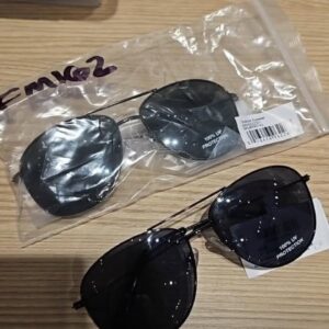 (INTERNAL USE ONLY) LL MARCH FOSSIL SUNGLASSES BLACK