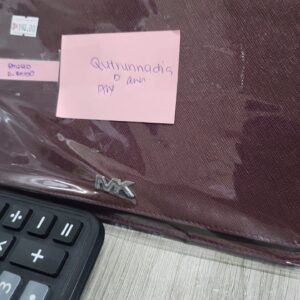 (INTERNAL USE ONLY) LD APRIL 17 MK LARGE TRAVEL MAROON WALLET JOY
