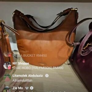 (INTERNAL USE ONLY) LD APR 25 FOSSIL SHAE HOBO BROWN