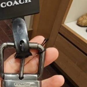 (INTERNAL USE ONLY) LD APRIL 8 COACH BELT SIG BLACK