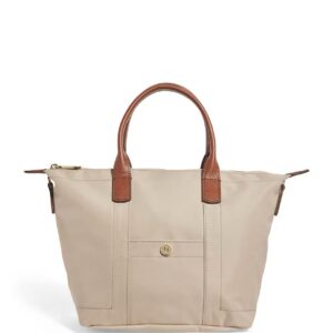 HARRODS Grab Nylon Tote Bag Stone