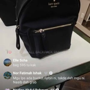 (INTERNAL USE ONLY) LD MAY 20 KS MEDIUM STACI BACKPACK BLACK