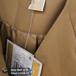 (INTERNAL USE ONLY) LD MAY 17 [CLEARANCE] MK JACKET NUDE (VEGAN LEATHER)