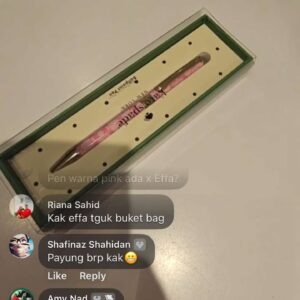 (INTERNAL USE ONLY) LD MAY 2 KS BALLPEN MONOGRAM PINK