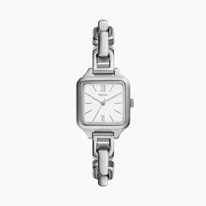 (INTERNAL USE ONLY) LD MAY 9 JAM FOSSIL TALI BANGLE SILVER MUKA PETAK BQ5007