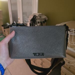 (INTERNAL USE ONLY) LL MAY TUMI ADELA CROSSBODY SILVER