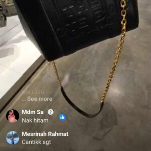 (INTERNAL USE ONLY) LD MAY 25 MJ THE TURNLOCK XBODY TOTE BAG BLACK (RETAIL)