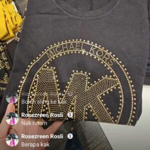 (INTERNAL USE ONLY) LD MAY 17 MK SHORT SLEEVE SHIRT [D] BLACK (GOLD)