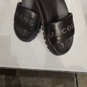 (INTERNAL USE ONLY) LD MAY 25 MJ LOGO SANDAL BLACK BLACK