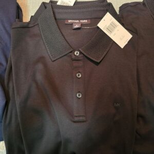 (INTERNAL USE ONLY) LD MAY 22 MK POLO SHIRT PLAIN BLACK