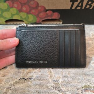 (INTERNAL USE ONLY) LD MAY 24 MK MEN ZIP CARD CASE (PL) [1] BLACK