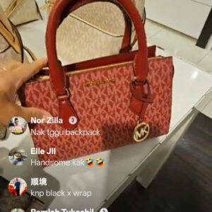 (INTERNAL USE ONLY) LD NOV 17 MK SM SHEILA SATCHEL SIGN CHERRY