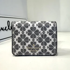 (INTERNAL USE ONLY) LD OCT 27 KS SMALL WALLET SPADE FLOWER MONOGRAM BLACK