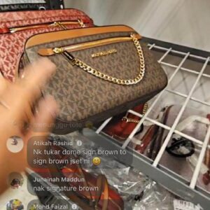 (INTERNAL USE ONLY) LD NOV 24 MK JST CHAIN XBODY COLORBLOCK SIGN BROWN