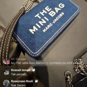(INTERNAL USE ONLY) LD NOV 22 MJ THE MINI BAG DENIM BLUE