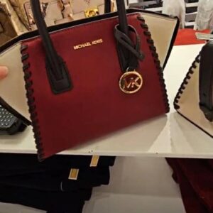 (INTERNAL USE ONLY) LD NOV 21 MK AVRIL SATCHEL SM LIMITED EDITION MAROON