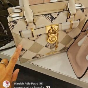 (INTERNAL USE ONLY) LD NOV 17 MK SM HAMILTON SATCHEL PATCHWORK CREAM