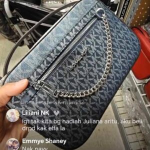 (INTERNAL USE ONLY) LD NOV 24 MK JST CHAIN XBODY COLORBLOCK SIGN NAVY/SILVER MULTI