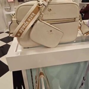 (INTERNAL USE ONLY) LD NOV 27 KS EMMA CAMERA BAG PL PARCHMENT (CREAM)