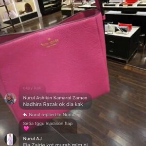 (INTERNAL USE ONLY) LD NOV 25 KS JULIETTE MD BUCKET BAG NOUVEAU ROSE (PINK)