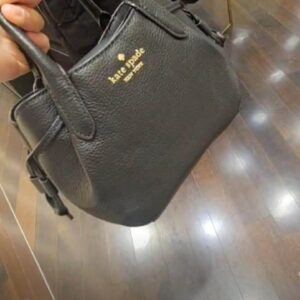 (INTERNAL USE ONLY) LD NOV 25 KS DUMPLING SATCHEL MINI PL BLACK
