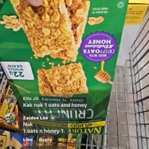 (INTERNAL USE ONLY) LD DEC 5 NATURE’S VALLEY CRUNCHY OATS N HONEY 98 BARS