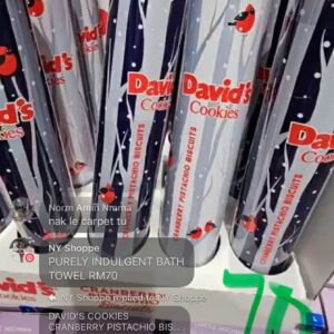 INTERNAL USE ONLY) LD DEC 16 DAVID’S COOKIES CRANBERRY PISTACHIO BISCUITS