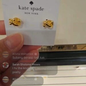 (INTERNAL USE ONLY) LD DEC 13 KS EARRINGS KNOT