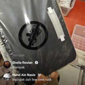 (INTERNAL USE ONLY) LD DEC 17 MK JST LG XBODY BAG (BEG KOTAK) SL BLACK/GOLD HW