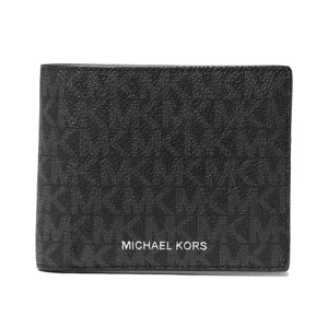 (INTERNAL USE ONLY) LD DEC 1 MK MEN’S BIFOLD WALLET SL BLACK/SILVER