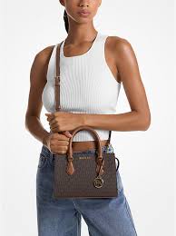 (INTERNAL USE ONLY) LD NOV 21 MK SHEILA SMALL SATCHEL SIGN BROWN