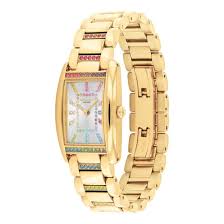 (INTERNAL USE ONLY) LD DEC 19 COACH MUKA RECTANGLE TALI BESI GOLD BLING COLORFUL [14504347]