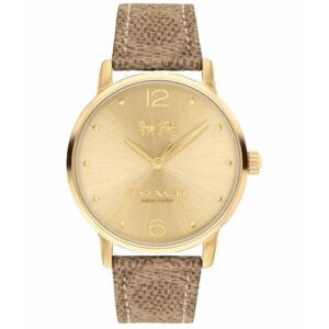 (INTERNAL USE ONLY) LD FEB 6 COACH TALI BROWN/GOLD SIGN MUKA GOLD 14504436