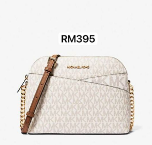 (INTERNAL USE ONLY) LL FEB MK DOME CROSSBODY SIGN VANILA