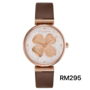 (INTERNAL USE ONLY) LL FEB OB TALI LEATHER DARK BROWN MUKA BUNGA GOLD [24000093]