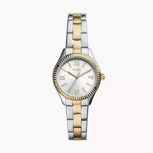 (INTERNAL USE ONLY) LD NOV 26 FOSSIL WATCH ROLEX TWO-TONE SILVER/GOLD [BQW3927]