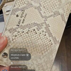 (INTERNAL USE ONLY) LD MARCH 18 KS LUCY MD L-ZIP WRISTLET ANIMAL PRINT