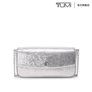 RSM TUMI WOC CROSSBODY METALLIC SILVER (WITH BOX)