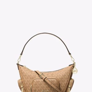 RSM MK MERRITT SHOULDER BAG LIGHT SIGN CAMEL