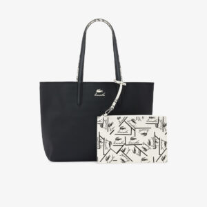 RSM LA COSTE TOTE SIGNATURE RL NOIR FARINE