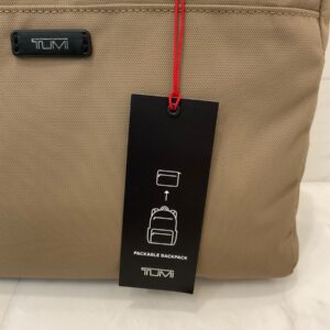 RSM TUMI PACKABLE BACKPACK SAND/BLACK